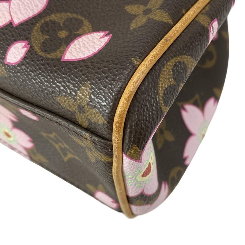 Louis Vuitton Handbag Monogram Cherry Blossom Sac Retro PM