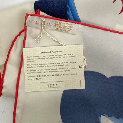 Bvlgari Bulgari Scarf Large Silk Clown Multicolor