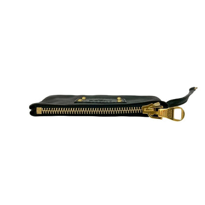 Loewe Log Nappa Leather Strap Coin Case Pouch — view 3