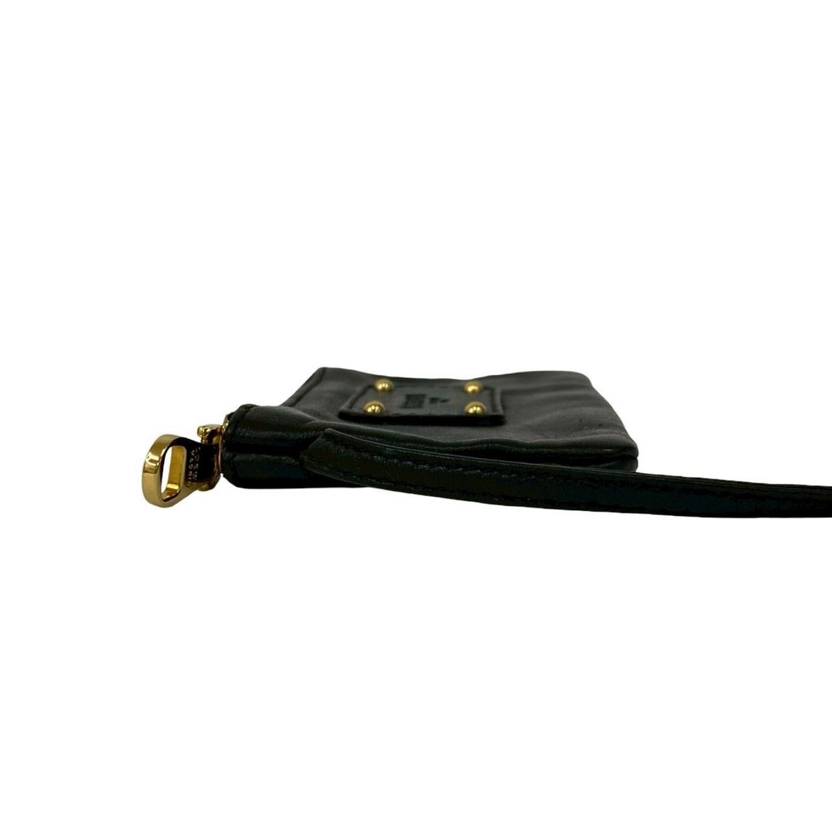 Loewe Log Nappa Leather Strap Coin Case Pouch — view 4