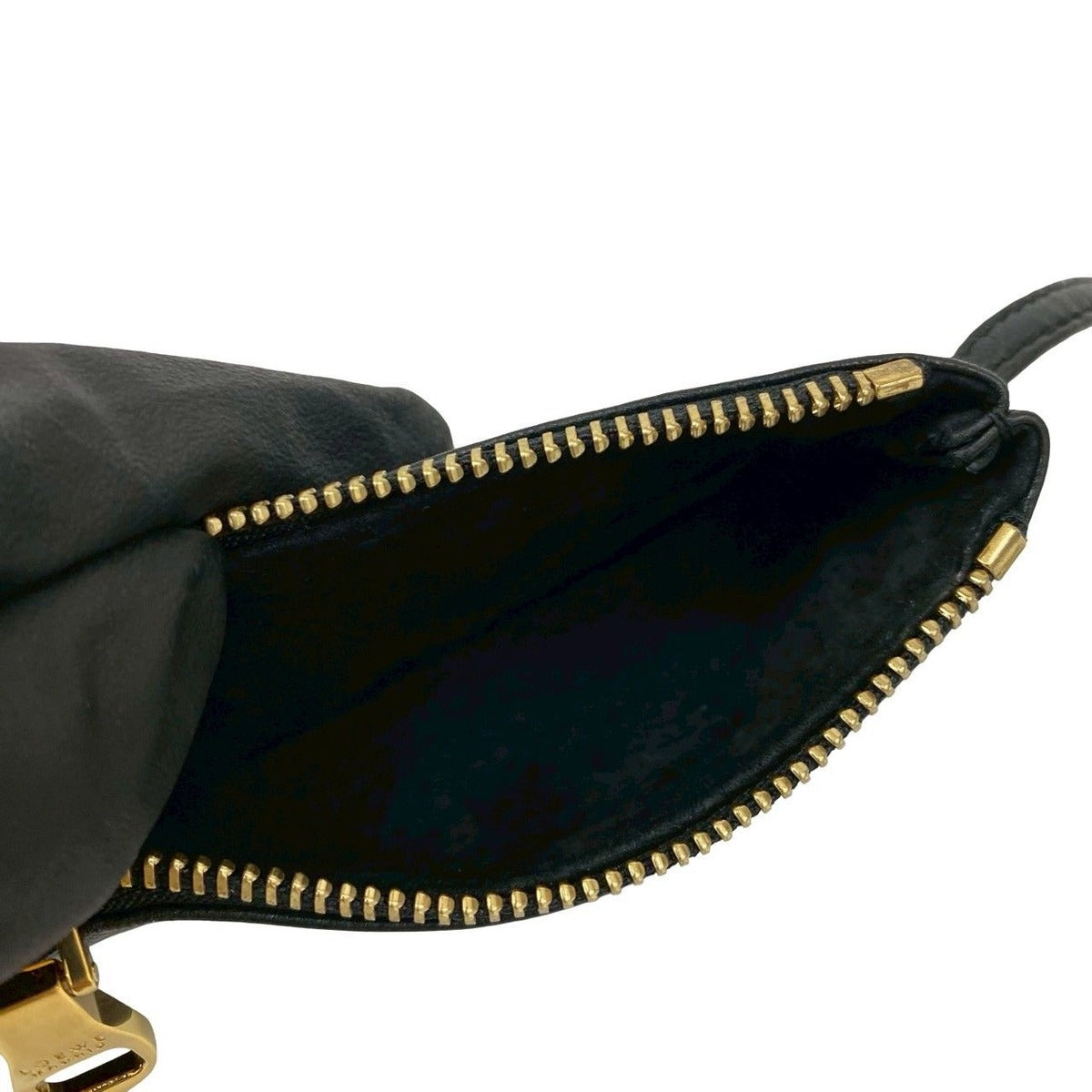 Loewe Log Nappa Leather Strap Coin Case Pouch — view 7