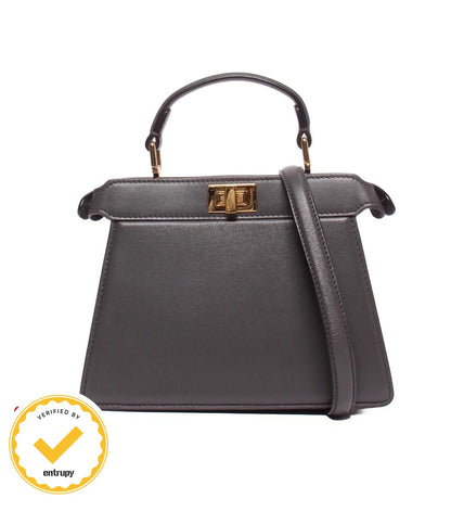 Fendi 2-Way Shoulder Bag Crossbody Icy Petit