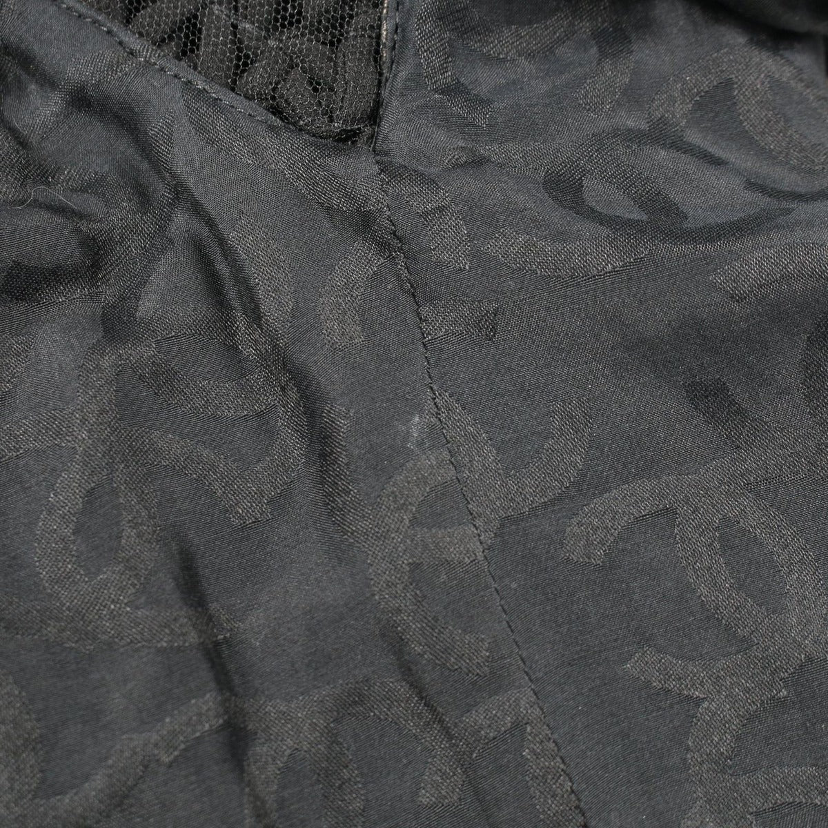 Chanel Leather Jacket Open Work Border — view 7