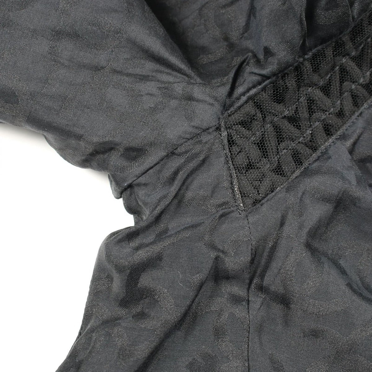 Chanel Leather Jacket Open Work Border — view 8