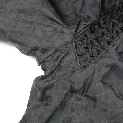 Chanel Leather Jacket Open Work Border — view 8
