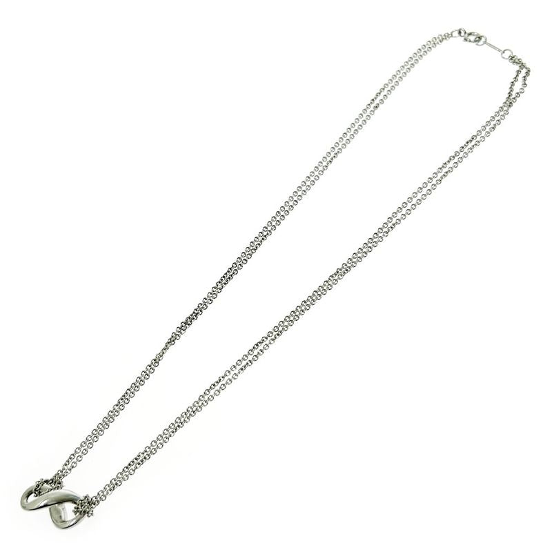 Tiffany & Co Silver Infinity Necklace 7.5g 925 Engraved 390273 Necklace