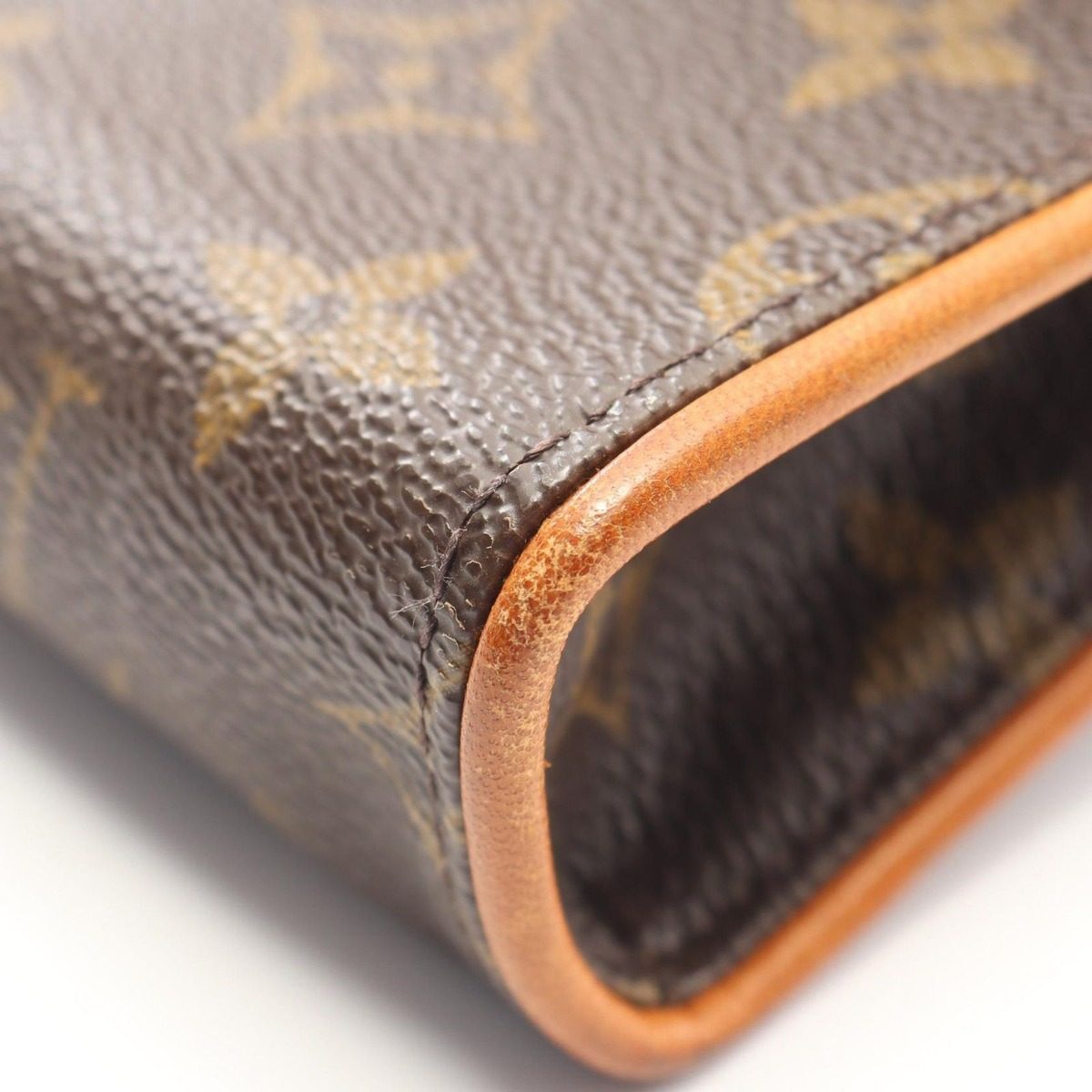 Louis Vuitton Waist Bag Pochette Florentine Canvas Leather — view 11