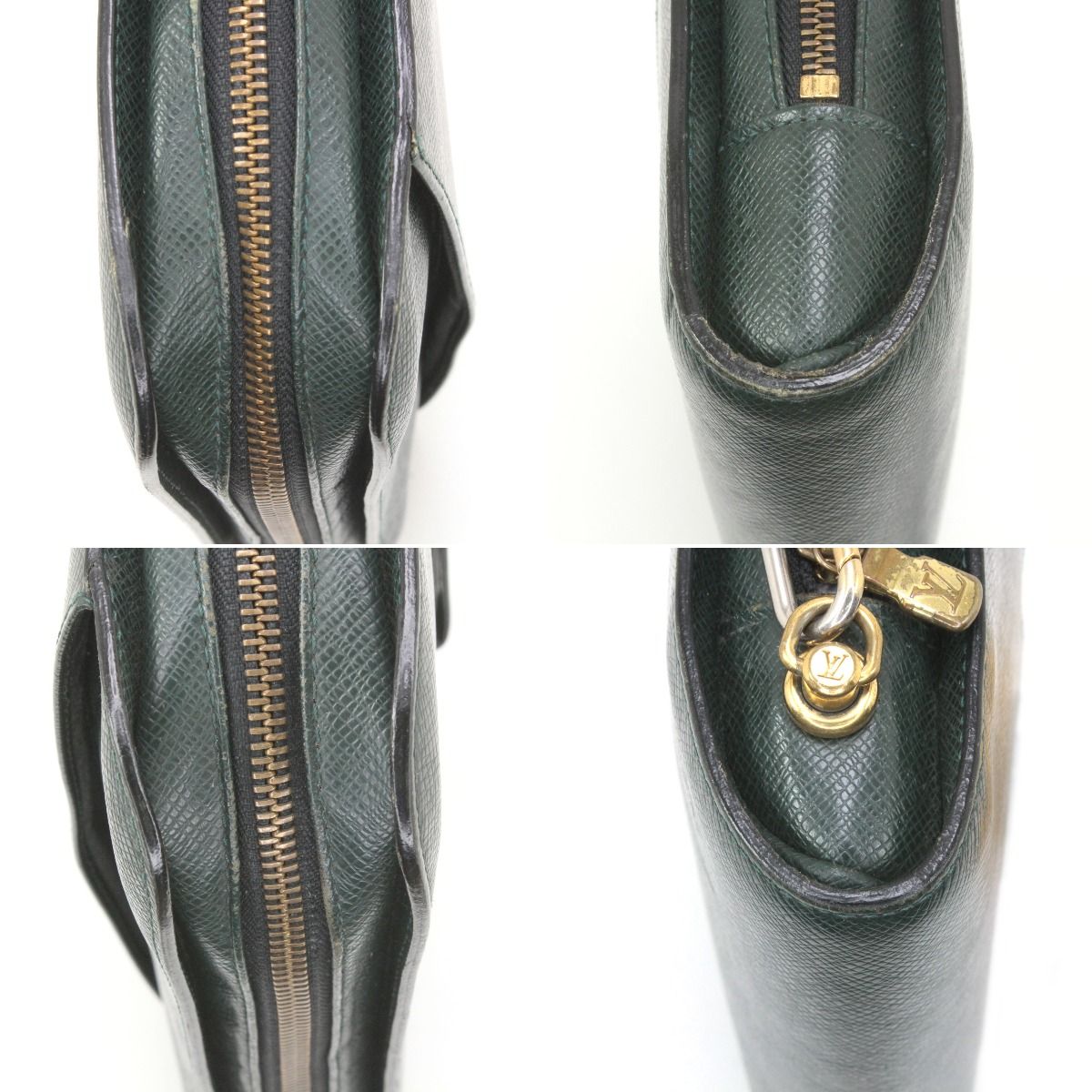 Louis Vuitton Taiga Epi Sea Second Bag M30184 Green