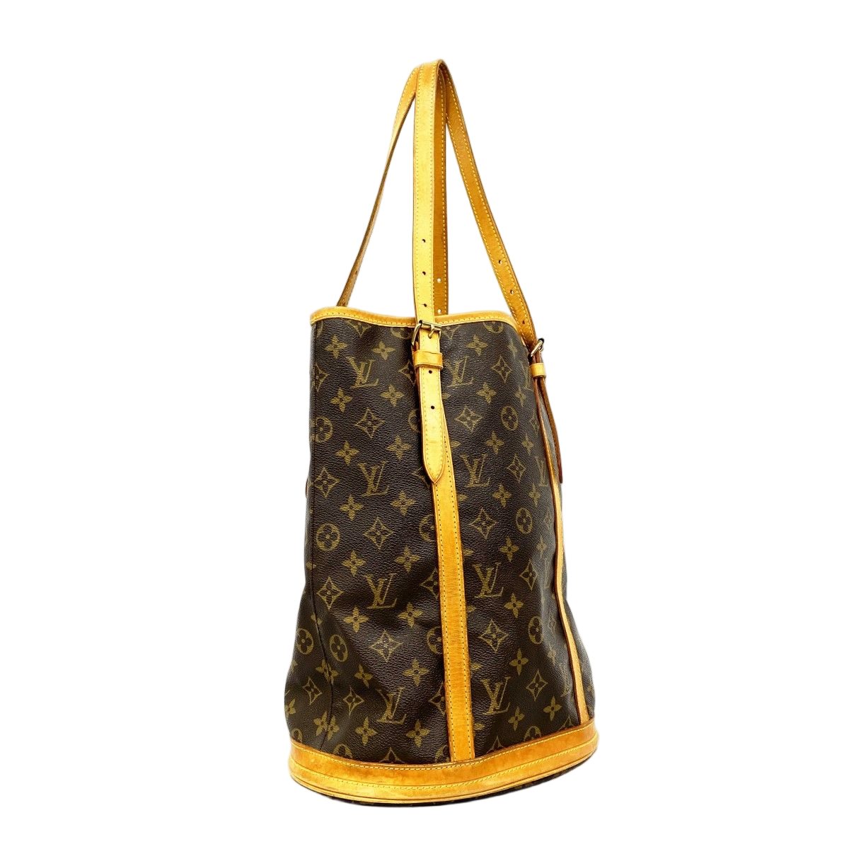Louis Vuitton Tote Monogram Bucket GM Brown — view 2