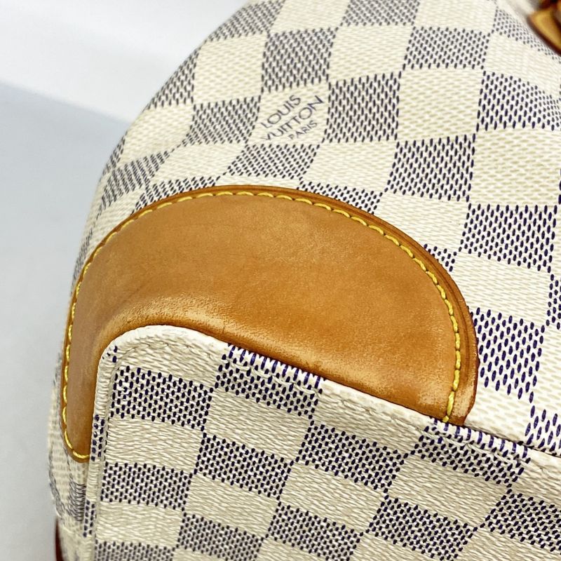 Louis Vuitton Tote Bag Damier Azure Hampstead MM N51206 White Women's