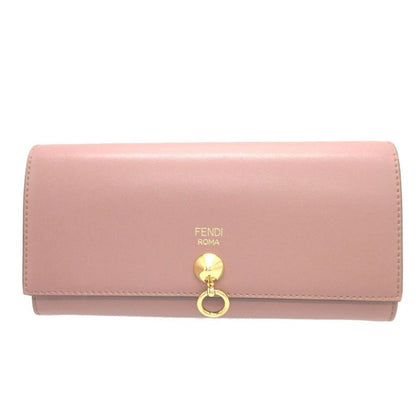 Fendi by the Way 8 M0251 Leather Pink Bifold Wallet 0413
