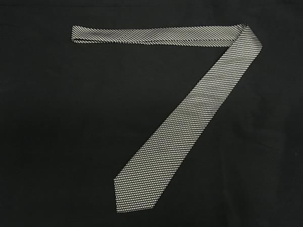 Bottega Veneta 100% Silk Dotted Polka Dot Business Tie Men's Black Db2931