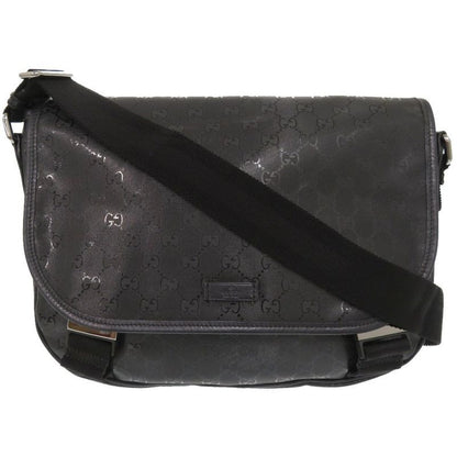 Gucci GG Imprime Black Messenger Bag Shoulder 0164