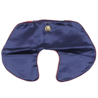 Gucci Geometric G Print Travel Set 100% Silk Eye Mask Air Pillow Slippers