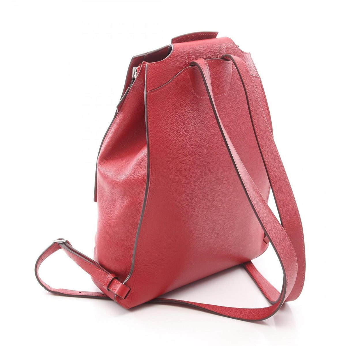 Hermes Backpack a Dos Rouge Casac Leather Sac Kazak Red — view 2