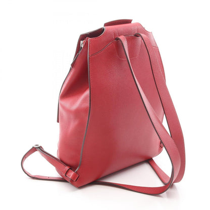 Hermes Backpack a Dos Rouge Casac Leather Sac Kazak Red — view 2