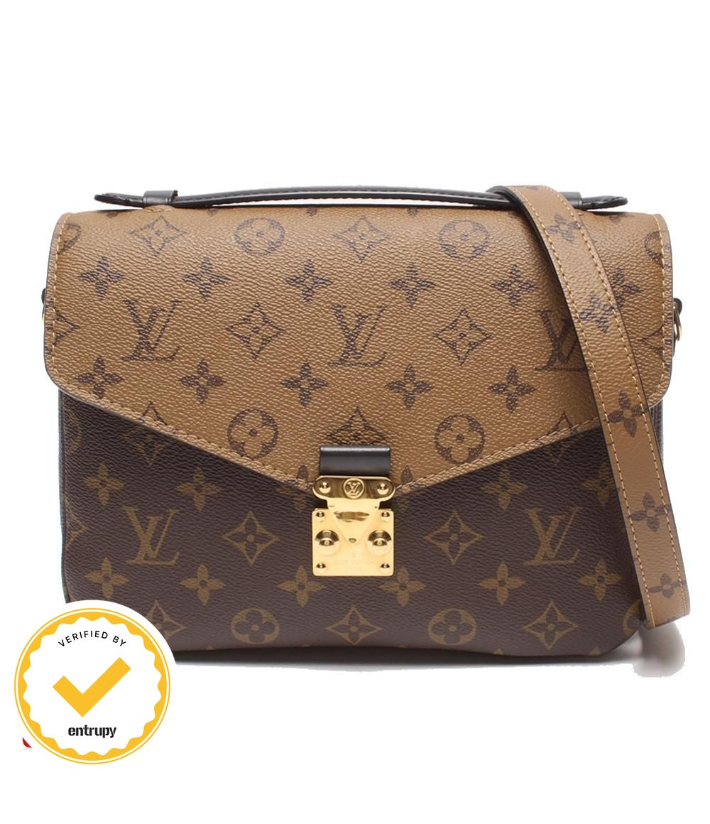 Louis Vuitton 2-Way Shoulder Bag Crossbody Pochette Metis MM Monogram