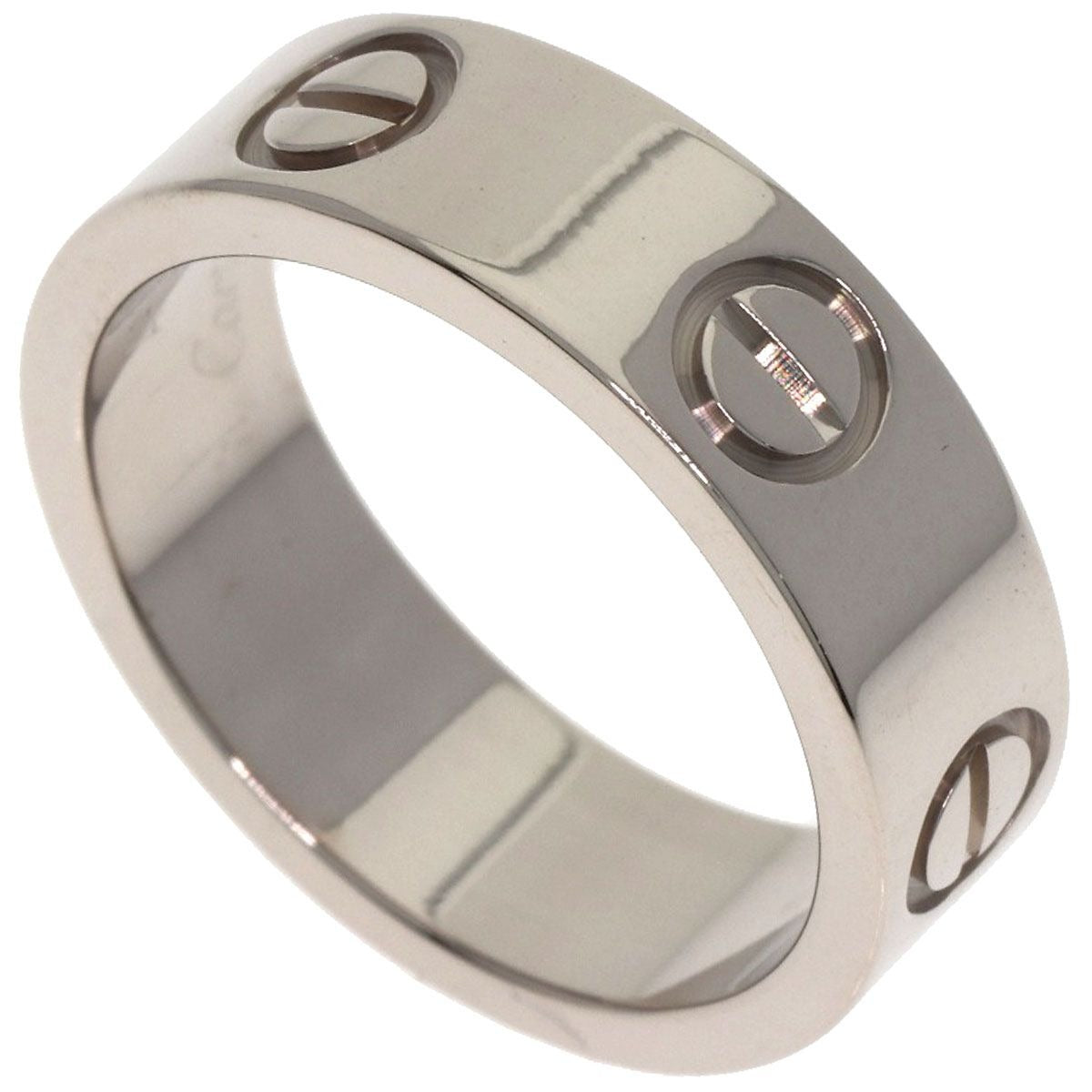 Cartier Love Ring 49 18K White Gold