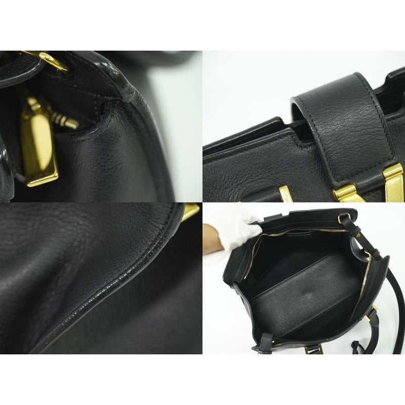 Saint Laurent Petit Cabas Y-line 2-Way Shoulder Bag Handbag — view 7