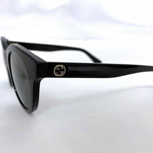 Gucci Sunglass Es Ec21340 Black Interlocking Bee