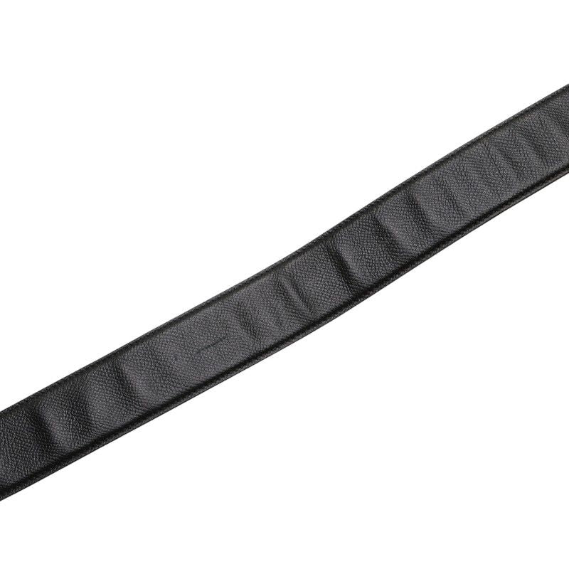 Bulgari Bulgari Black Silver Leather Men's Bvlgari