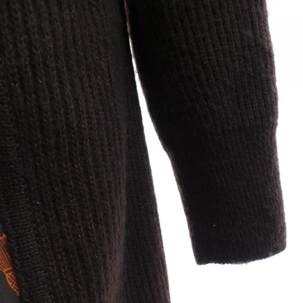 Hermes les Tambours Finesse Twill Lane Long Cardigan — view 6