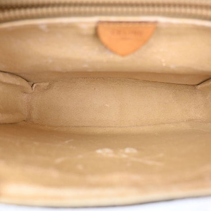 Celine Carriage Motif Shoulder Bag Macadam PVC Leather 31ka940