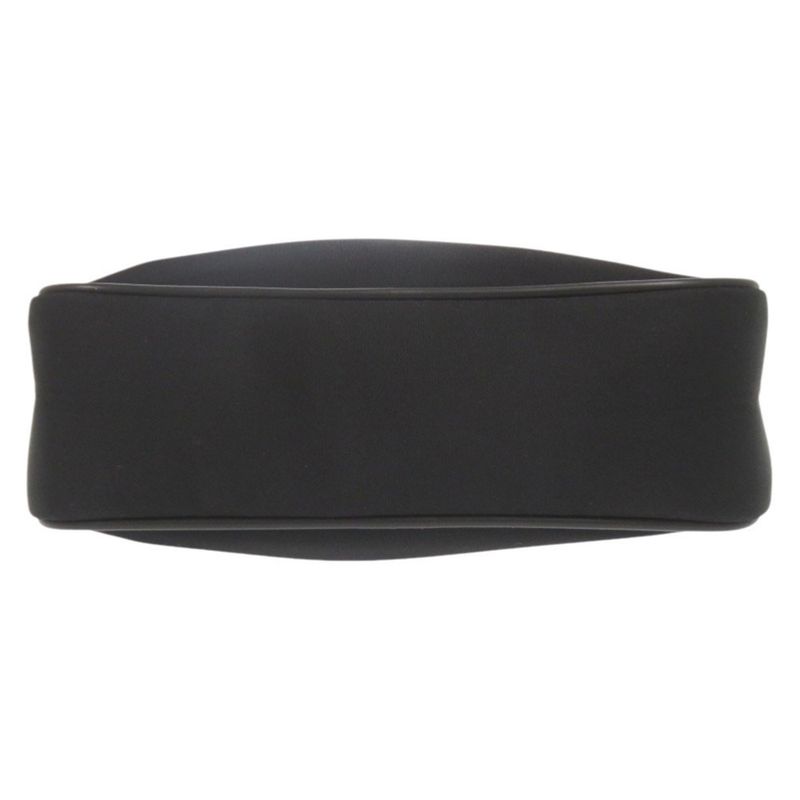 Saint Laurent Camera Bag Camp Nylon Lambskin Black Shoulder Bag Black 0596