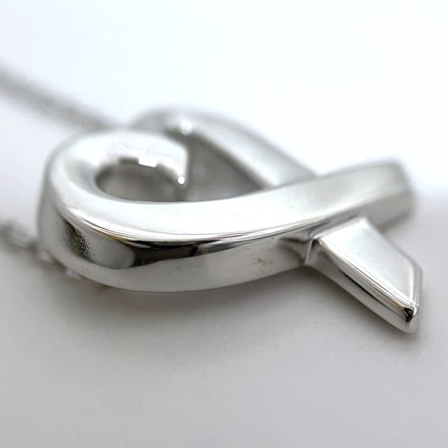 Tiffany & Co Loving Heart Necklace Ec22788 Silver