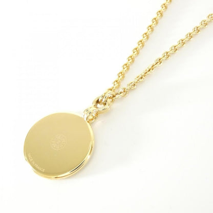 Hermes Op'H Medaille PM Necklace Jaune Or — view 3