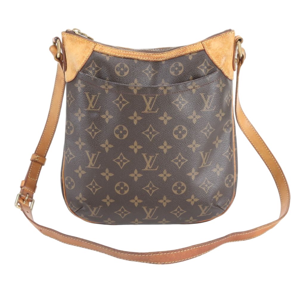 Louis Vuitton Monogram Odeon PM Leather Shoulder Bag Crossbody