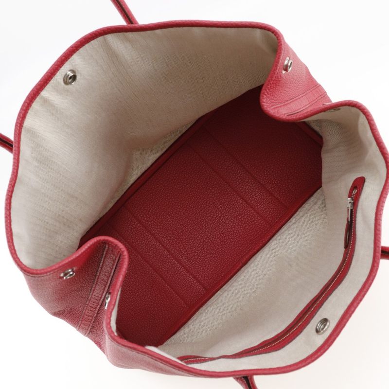 Hermes Garden Party PM Negonda Bougainvillea Red □P Ladies Tote Bag
