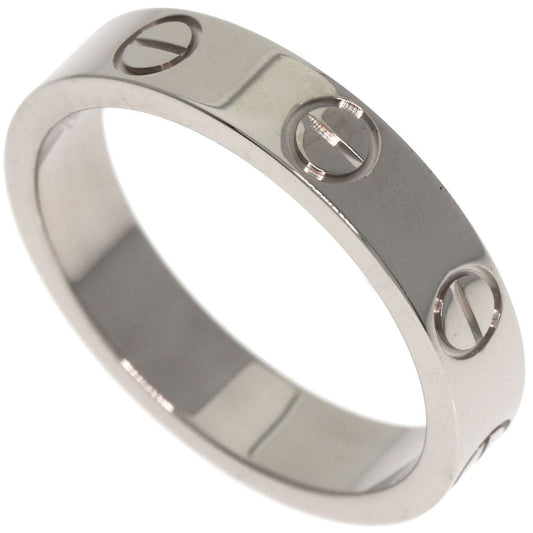 Cartier Mini Love Ring 47 18k White Gold