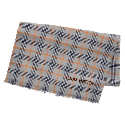 Louis Vuitton Plaid Monogram Shawl