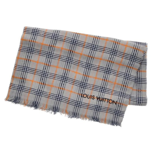 Louis Vuitton Plaid Monogram Shawl