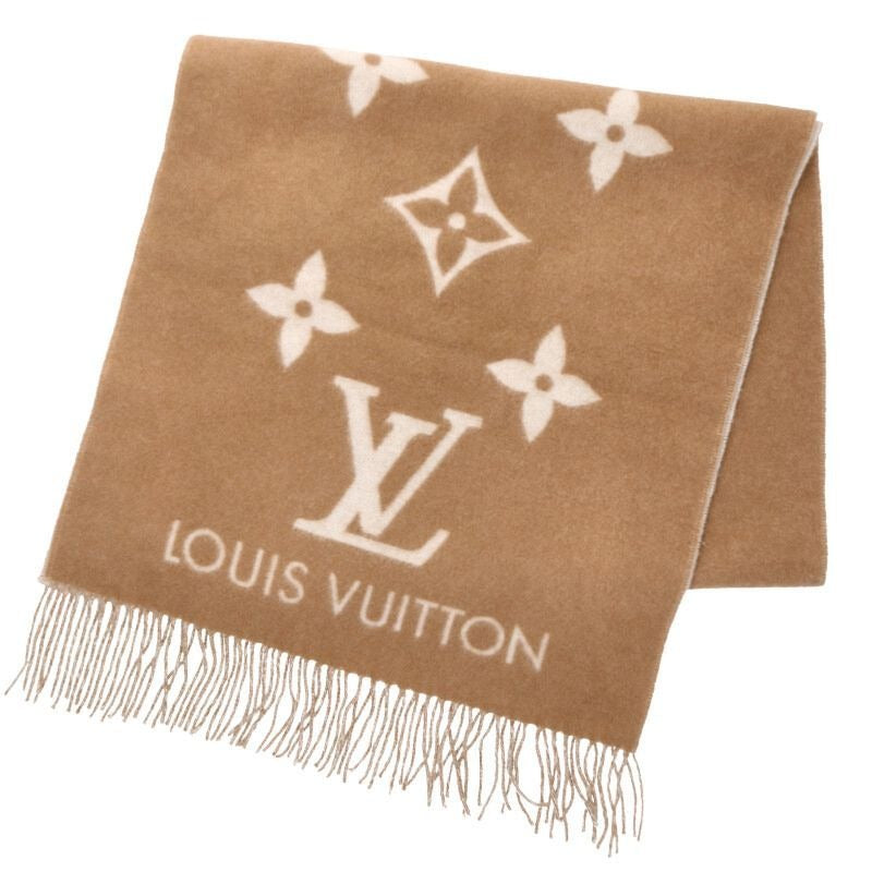Louis Vuitton Reykjavik Gradient Cashmere Scarf Brown Beige