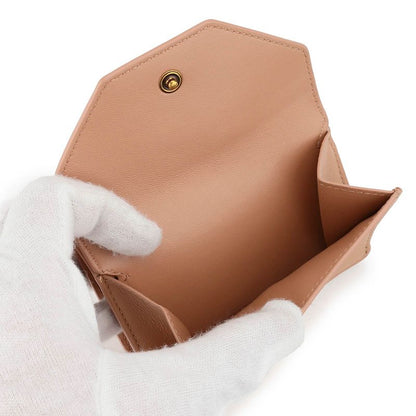 Balenciaga Trifold Wallet Envelope Beige