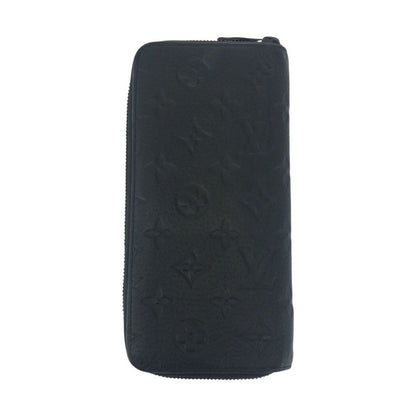 Louis Vuitton Monogram Empreinte Zippy Wallet Vertical Black Leather M69047