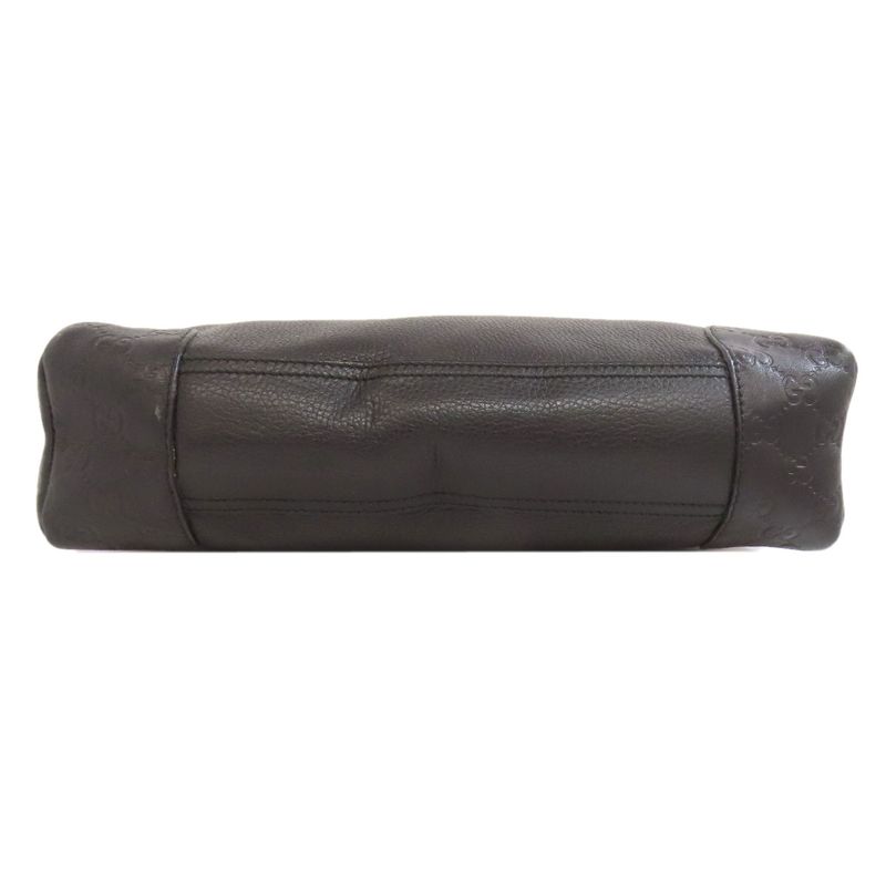 Gucci 257301 GG Signature Cima Outlet Shoulder Bag Leather Women