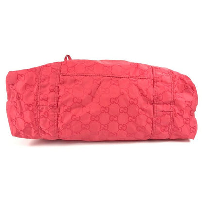 Gucci Shoulder Bag Teddy Bear Eco Bag 223669 Nylon Red