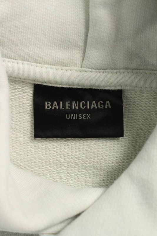 Balenciaga 23AW 739024 Tovn9 Logo Embroidery Pullover Hoodie Men's 2