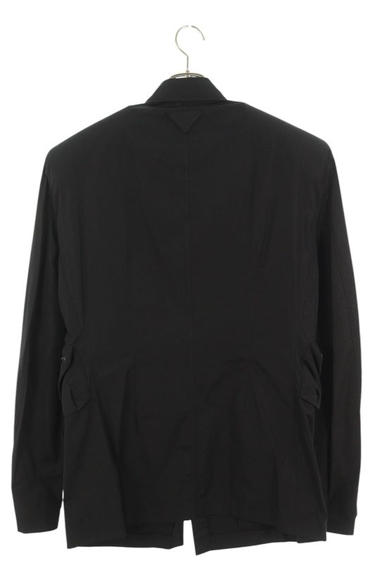 Prada 24SS Ugi267 SAAO 1XV2 Multi Pocket Cargo Long Sleeve Shirt Men 52R