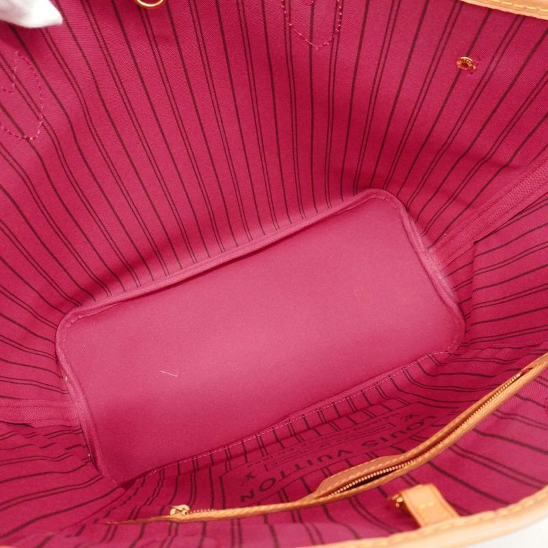 Louis Vuitton Tote Bag Monogram Neverfull MM M41178 Brown Pivoine Women's