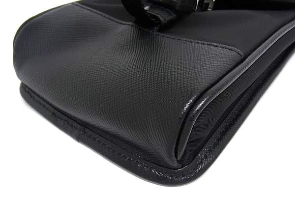 Prada Tessuto Nylon And Saffiano Leather Shoulder Bag Crossbody