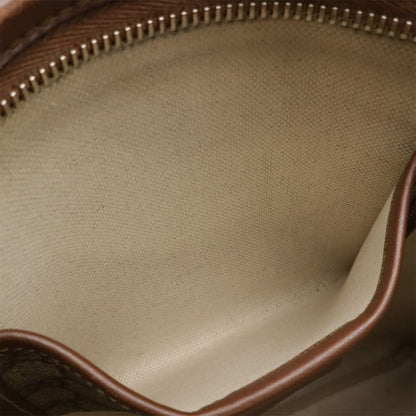 Gucci GG Supreme Shoulder Bag Crossbody Depth None PVC Leather Beige Dark Brown