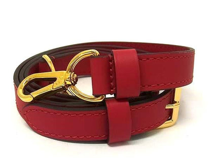 Louis Vuitton Shoulder Strap For Bag Crossbody Ladies Red Fi5983