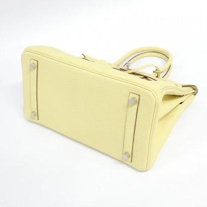 Hermes Birkin Bag Silver Jaune Poussin — view 3