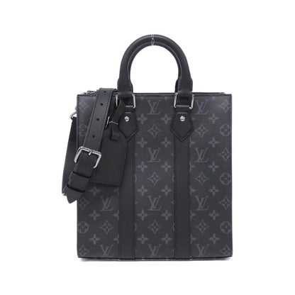 Louis Vuitton Monogram Eclipse Sac Plat Cross Bag