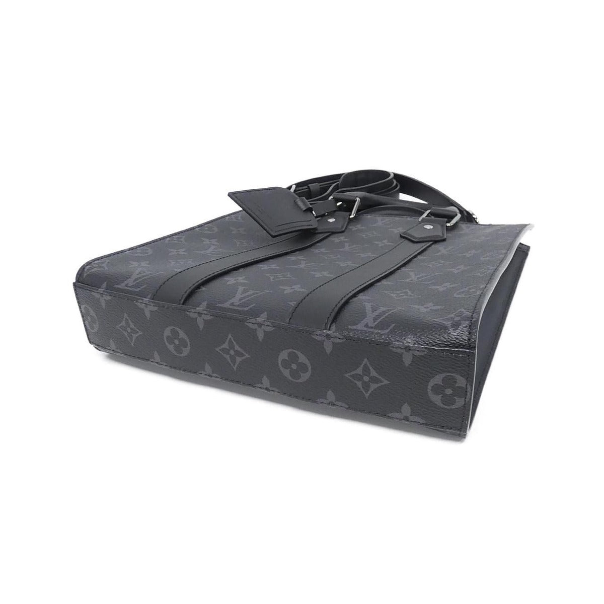 Louis Vuitton Monogram Eclipse Sac Plat Cross Bag — view 2