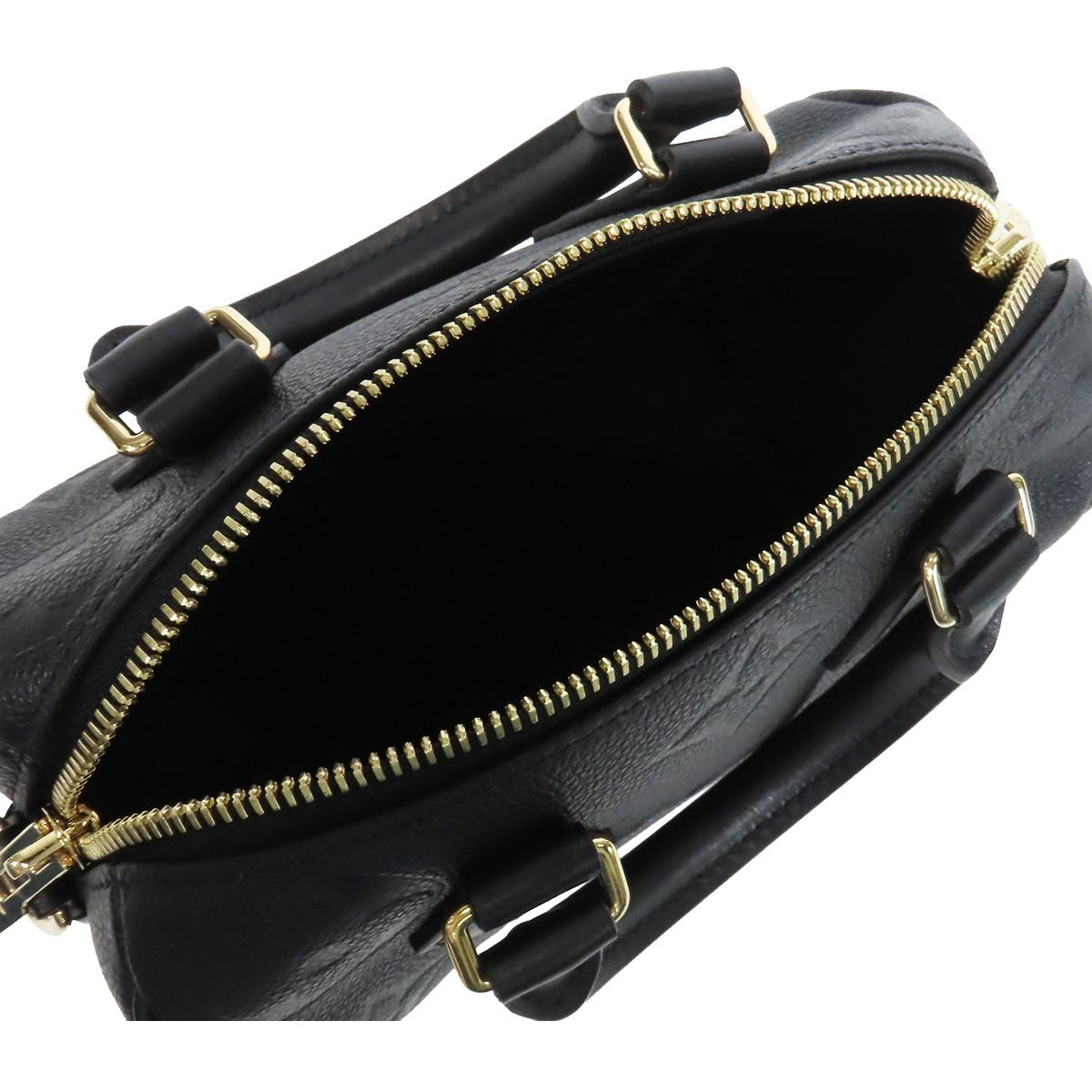 Louis Vuitton Speedy Bandouliere 20 Noir Black Monogram Empreinte 2-Way — view 6